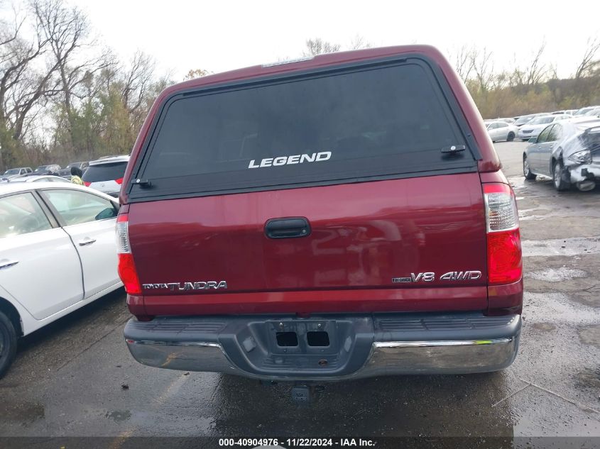 2006 Toyota Tundra Sr5 V8 VIN: 5TBDT44106S539509 Lot: 40904976