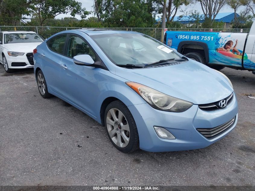 VIN KMHDH4AEXDU842981 2013 Hyundai Elantra, Limited no.1