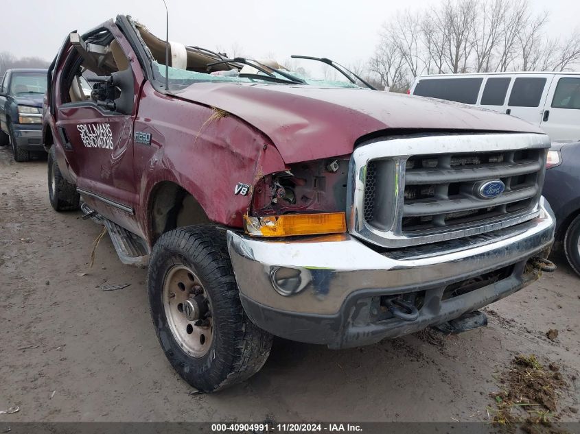 2000 Ford F-250 Lariat/Xl/Xlt VIN: 1FTNW21L1YEE03606 Lot: 40904991