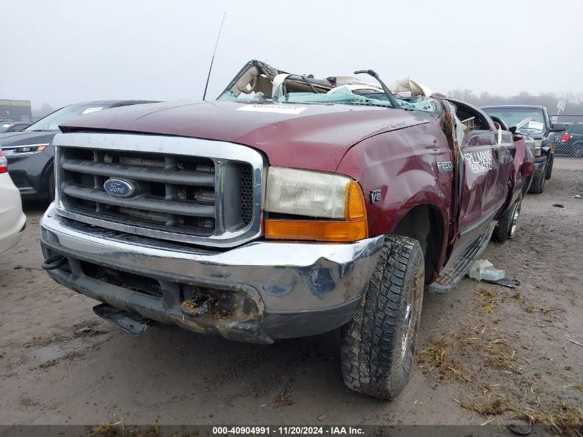 2000 Ford F-250 Lariat/Xl/Xlt VIN: 1FTNW21L1YEE03606 Lot: 40904991