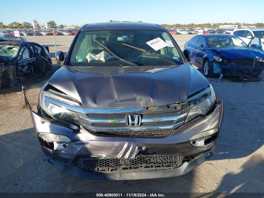 2017 Honda Pilot Ex-L VIN: 5FNYF5H58HB008987 Lot: 40905011