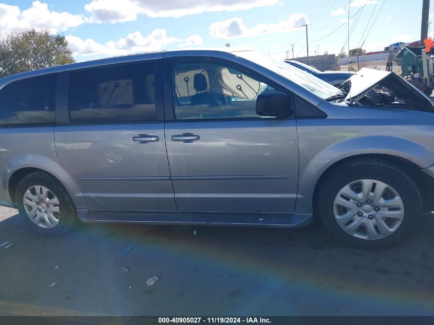 2017 Dodge Grand Caravan Se VIN: 2C4RDGBG0HR736713 Lot: 40905027