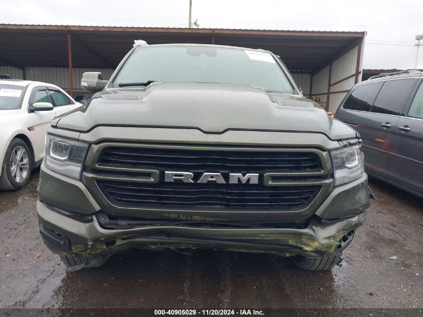 2021 Ram 1500 Laramie 4X4 5'7 Box VIN: 1C6SRFJT8MN581757 Lot: 40905029