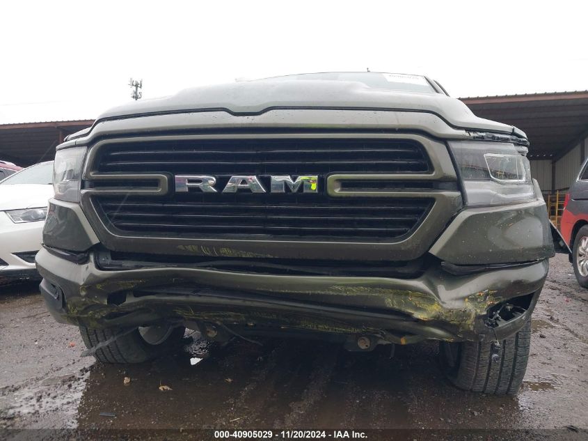 2021 Ram 1500 Laramie 4X4 5'7 Box VIN: 1C6SRFJT8MN581757 Lot: 40905029