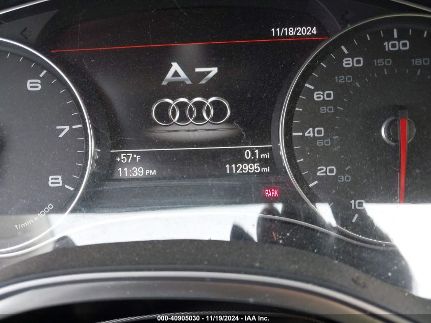 2014 Audi A7 3.0T Premium Plus VIN: WAUWGAFC2EN117180 Lot: 40905030