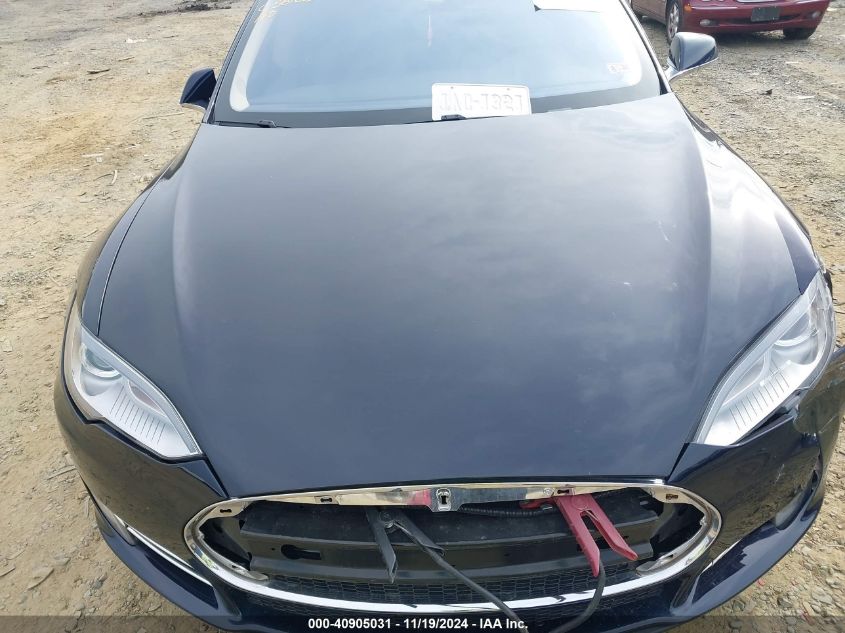 2014 Tesla Model S VIN: 5YJSA1S12EFP42605 Lot: 40905031