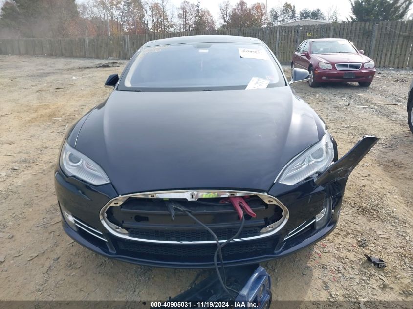 2014 Tesla Model S VIN: 5YJSA1S12EFP42605 Lot: 40905031