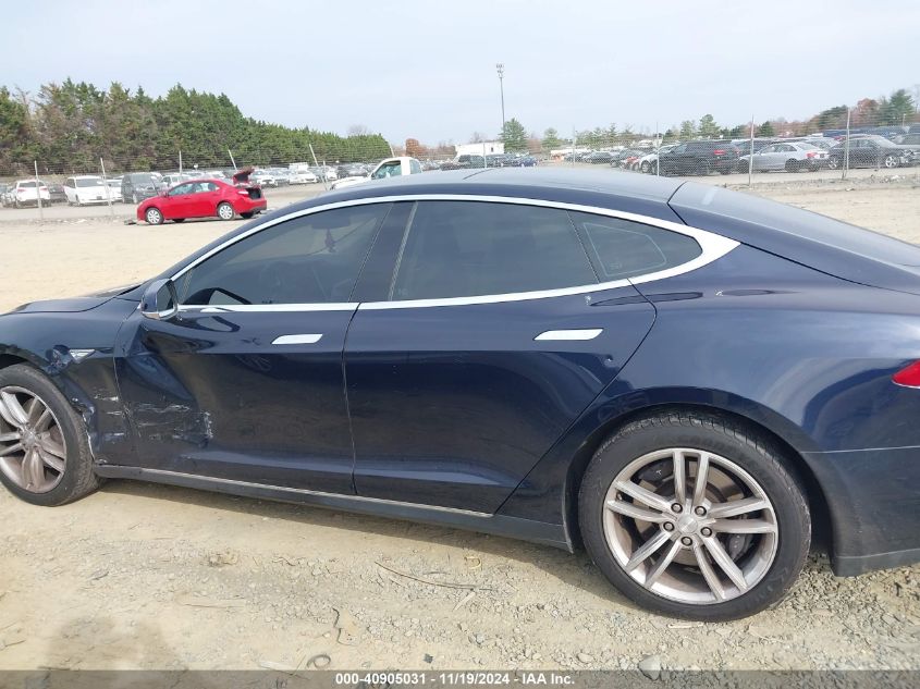 2014 Tesla Model S VIN: 5YJSA1S12EFP42605 Lot: 40905031