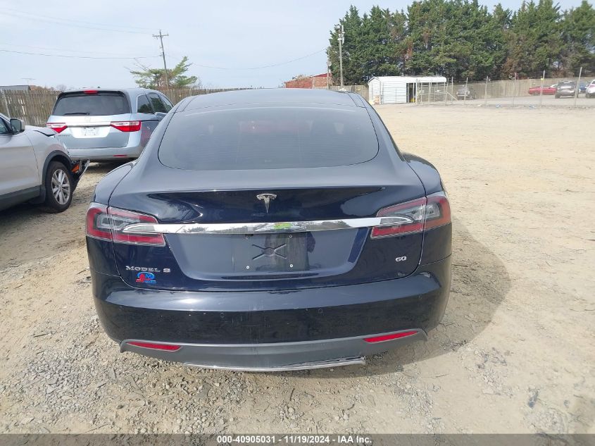 2014 Tesla Model S VIN: 5YJSA1S12EFP42605 Lot: 40905031