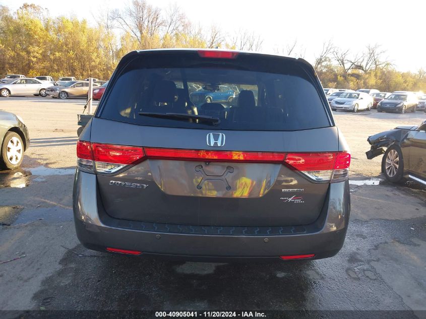 2014 Honda Odyssey Touring/Touring Elite VIN: 5FNRL5H9XEB128821 Lot: 40905041