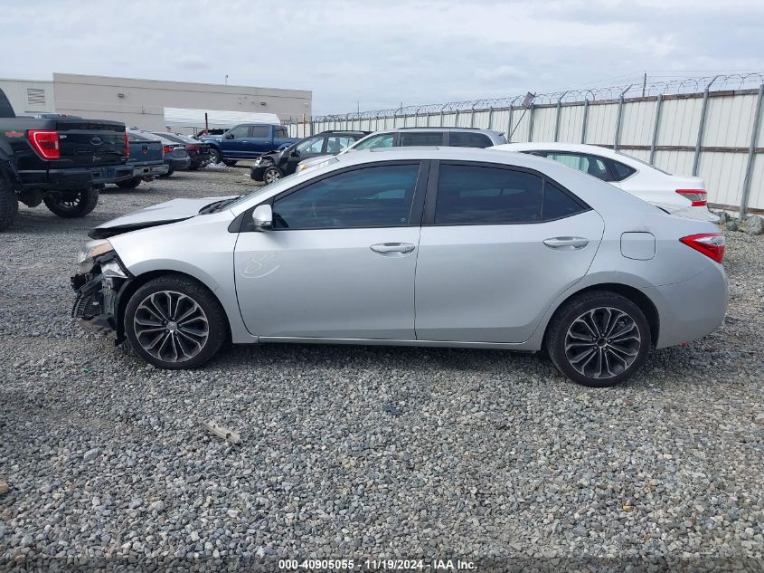 2016 Toyota Corolla S Premium VIN: 2T1BURHE0GC737586 Lot: 40905055