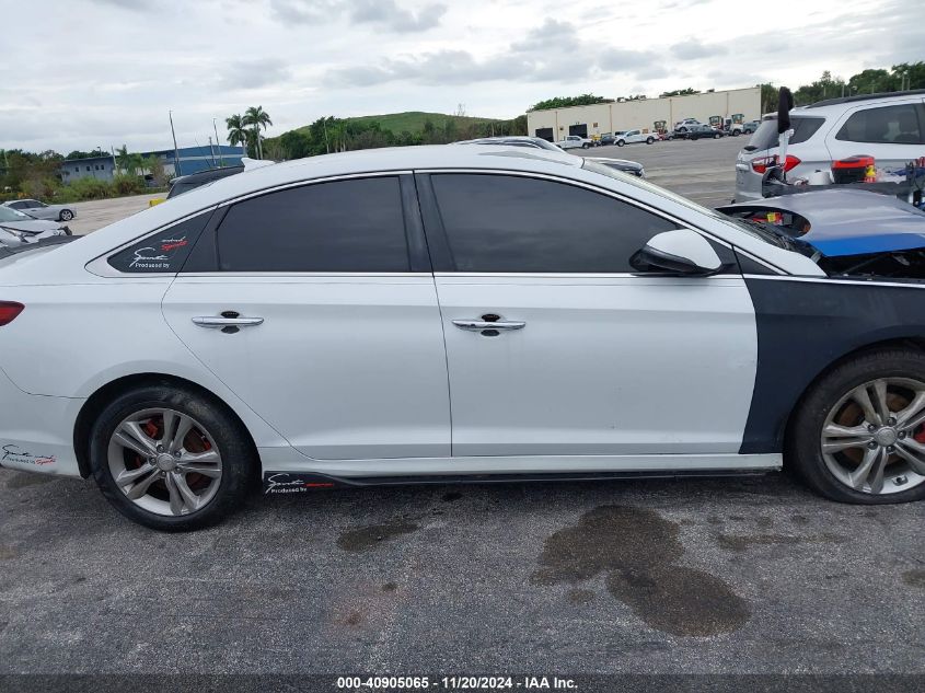 2018 Hyundai Sonata Sel VIN: 5NPE34AF8JH624401 Lot: 40905065