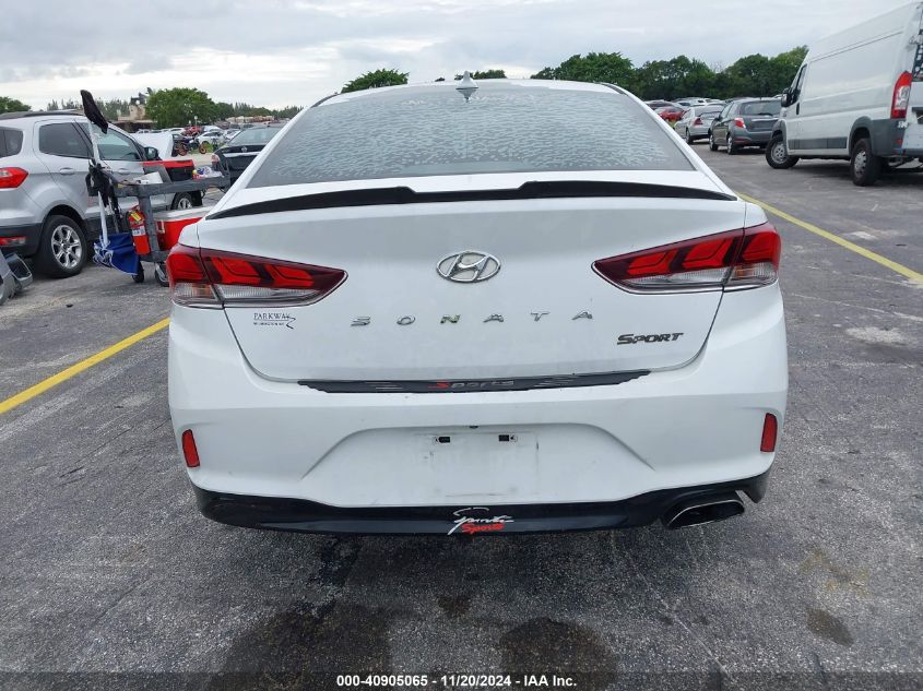 2018 Hyundai Sonata Sel VIN: 5NPE34AF8JH624401 Lot: 40905065