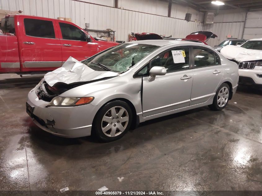 2007 Honda Civic Lx VIN: 1HGFA165X7L069966 Lot: 40905079