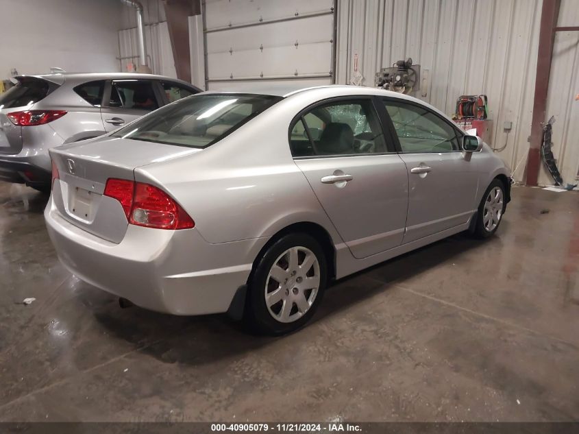 2007 Honda Civic Lx VIN: 1HGFA165X7L069966 Lot: 40905079