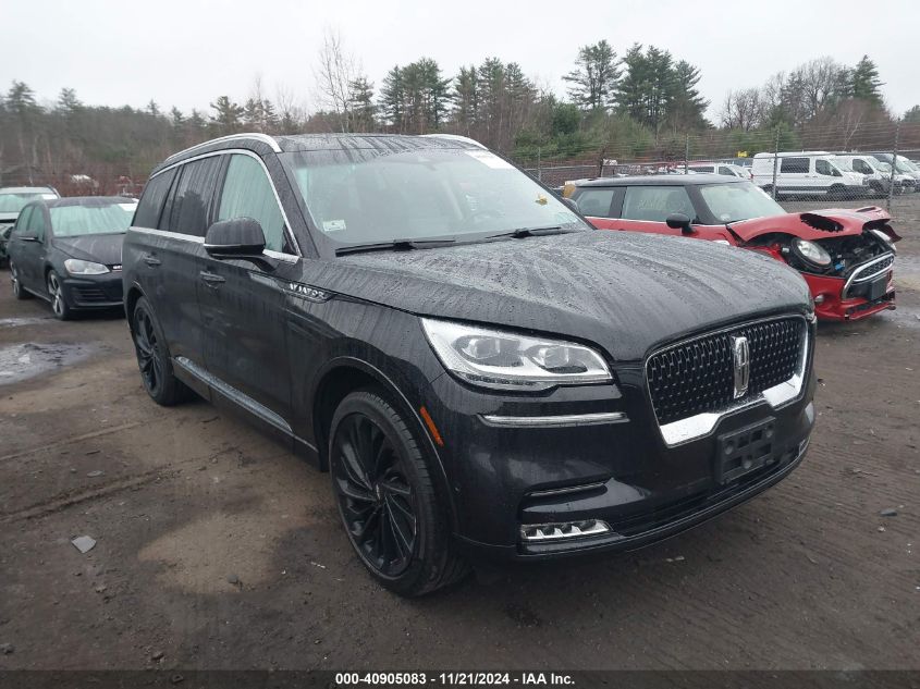 2021 Lincoln Aviator Reserve VIN: 5LM5J7XC9MGL06129 Lot: 40905083