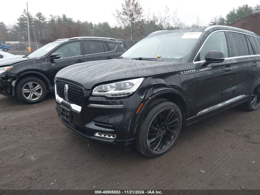 2021 Lincoln Aviator Reserve VIN: 5LM5J7XC9MGL06129 Lot: 40905083