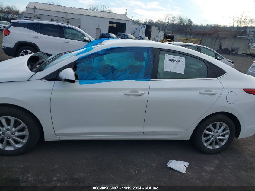 2021 Hyundai Accent Sel VIN: 3KPC24A64ME136873 Lot: 40905097