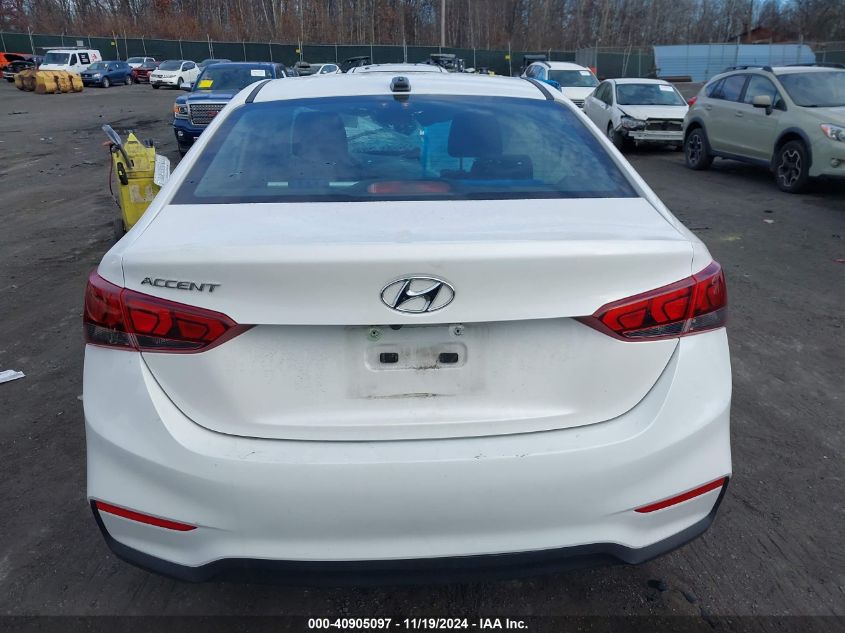 2021 Hyundai Accent Sel VIN: 3KPC24A64ME136873 Lot: 40905097