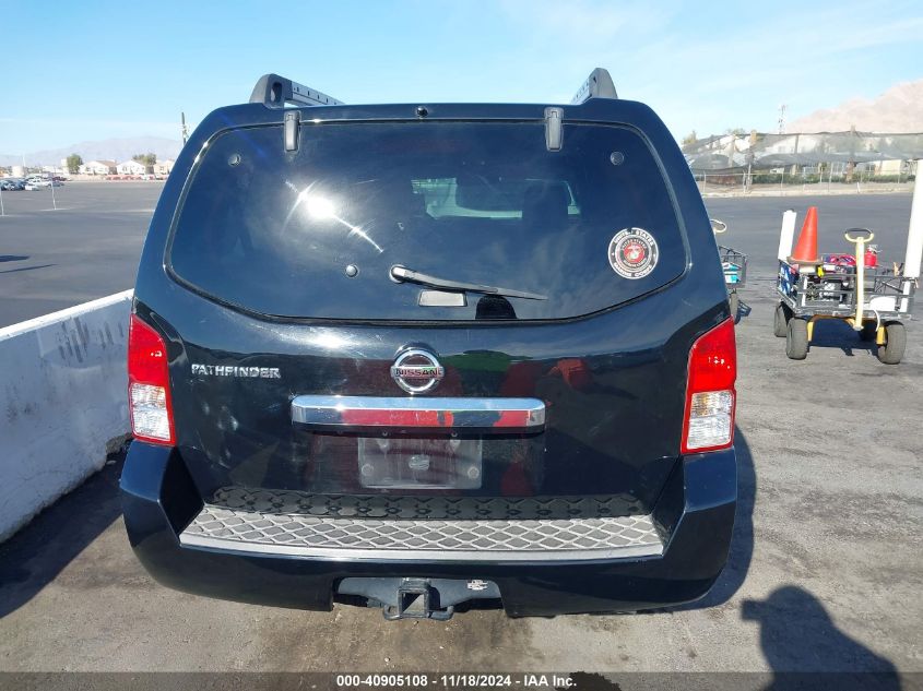 2011 Nissan Pathfinder Sv VIN: 5N1AR1NN0BC630683 Lot: 40905108