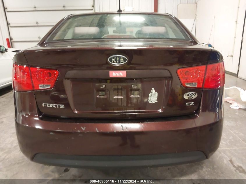 2010 Kia Forte Ex VIN: KNAFU4A26A5203952 Lot: 40905116