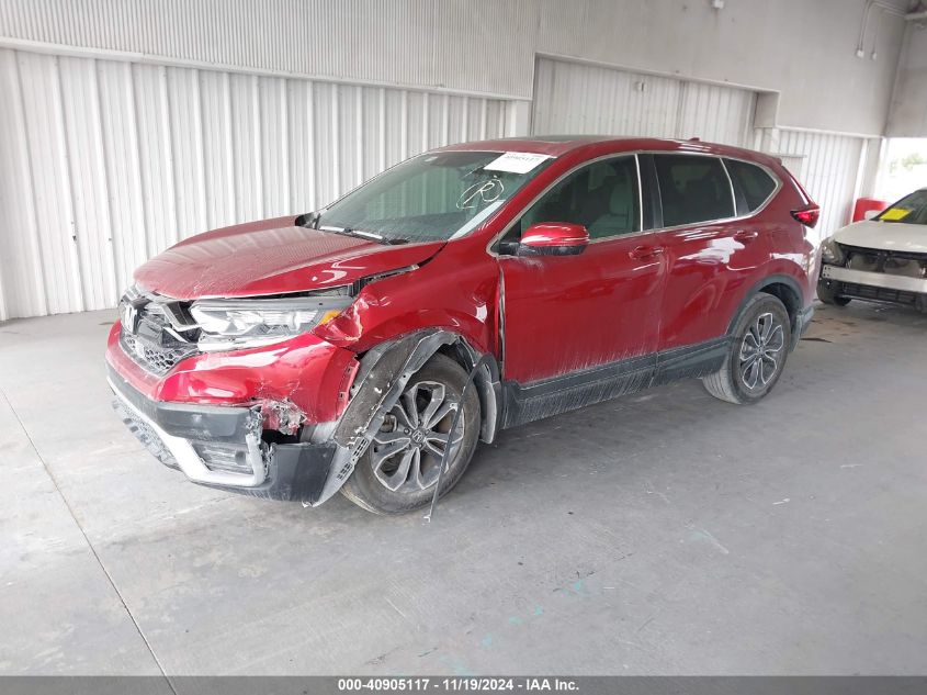 VIN 5J6RW1H5XMA009438 2021 Honda CR-V, 2Wd Ex no.2