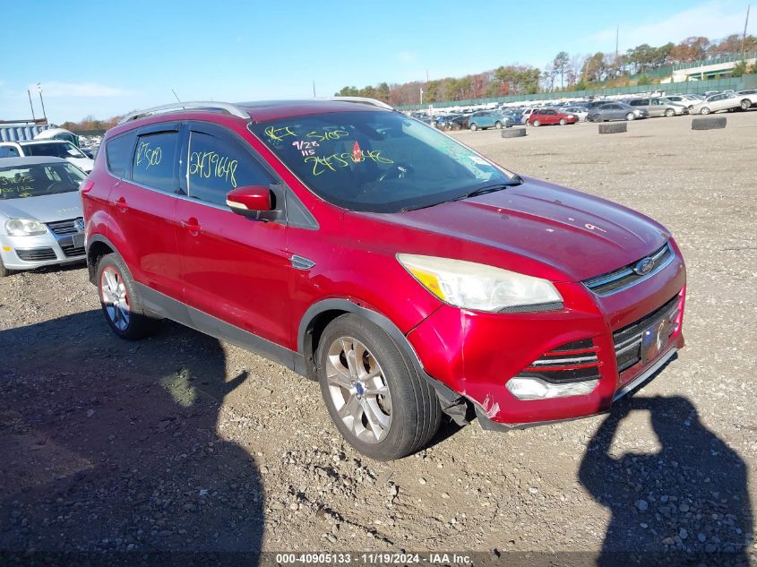 VIN 1FMCU9J96EUB52007 2014 Ford Escape, Titanium no.1