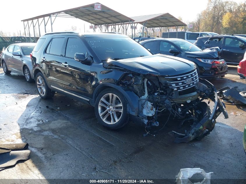 VIN 1FM5K8F84HGC18663 2017 FORD EXPLORER no.1