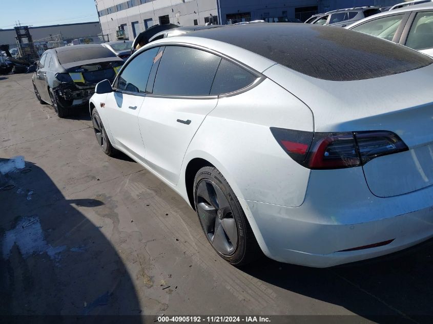 2022 Tesla Model 3 Long Range Dual Motor All-Wheel Drive VIN: 5YJ3E1EB0NF159592 Lot: 40905192