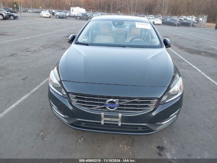 2015 Volvo S60 T5 Premier VIN: YV1612TK9F2363968 Lot: 40905219