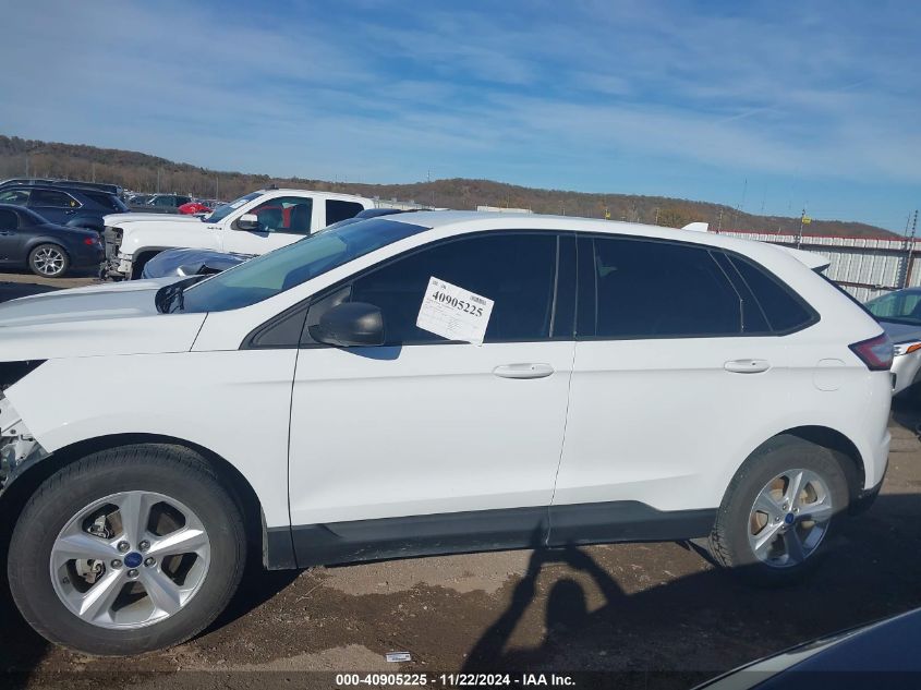 2017 Ford Edge Se VIN: 2FMPK3G93HBC54628 Lot: 40905225