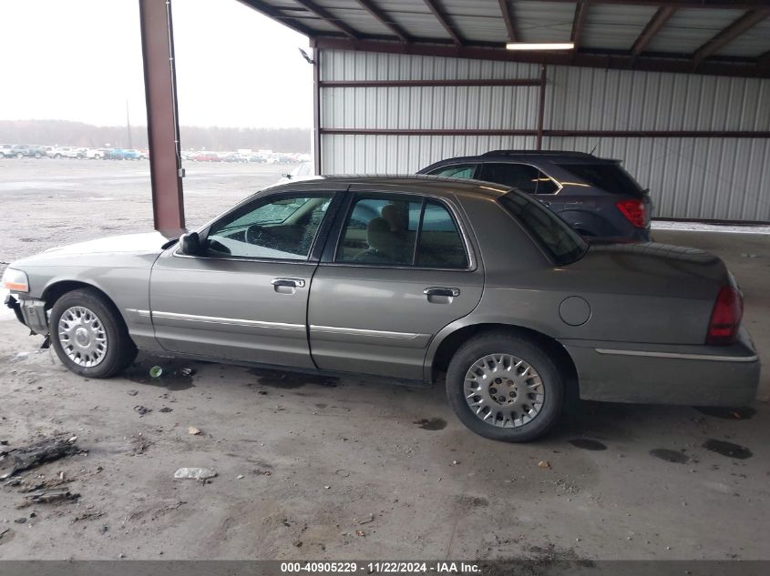 2003 Mercury Grand Marquis Gs VIN: 2MEFM74W93X653100 Lot: 40905229