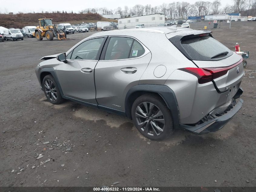 VIN JTHR9JBH9M2041385 2021 Lexus UX 250H, F Sport no.3