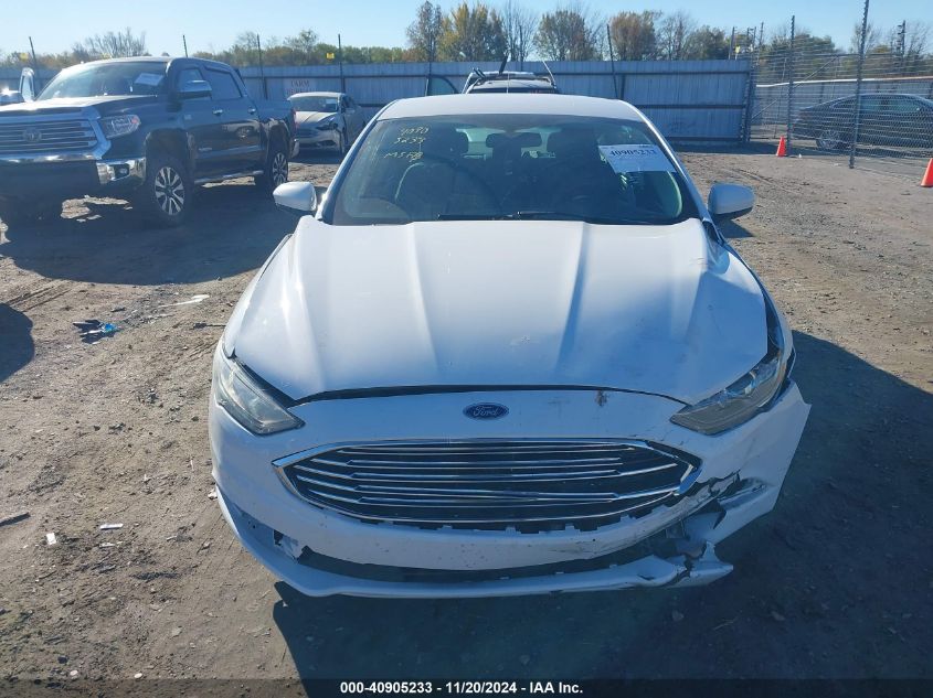 2017 Ford Fusion Se VIN: 3FA6P0H7XHR15291 Lot: 40905233