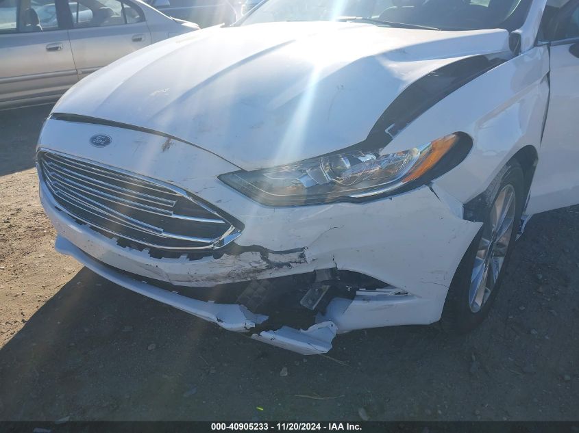 2017 Ford Fusion Se VIN: 3FA6P0H7XHR15291 Lot: 40905233