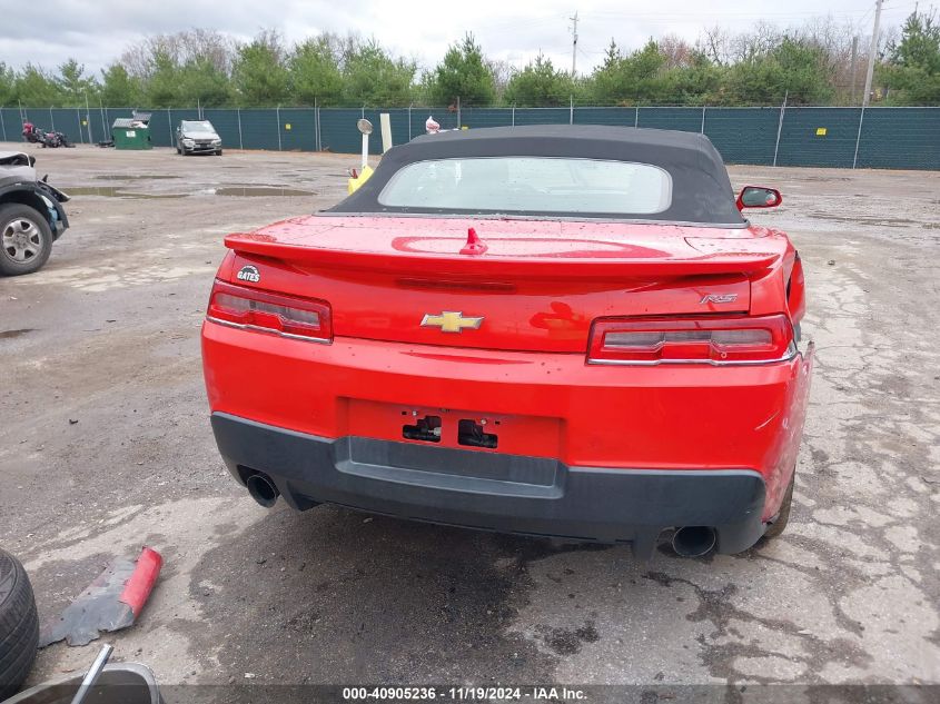 2015 Chevrolet Camaro 2Lt VIN: 2G1FF3D3XF9246222 Lot: 40905236