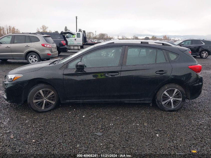 2019 Subaru Impreza 2.0I Premium VIN: 4S3GTAD65K3725931 Lot: 40905241