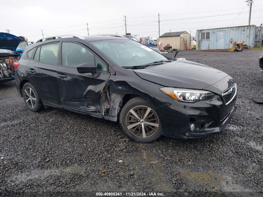 2019 Subaru Impreza 2.0I Premium VIN: 4S3GTAD65K3725931 Lot: 40905241