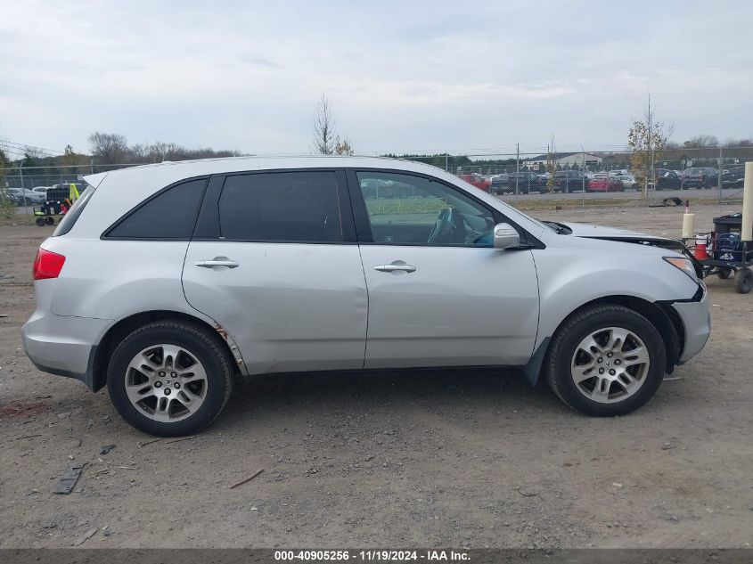 2009 Acura Mdx Technology Package VIN: 2HNYD28419H531947 Lot: 40905256