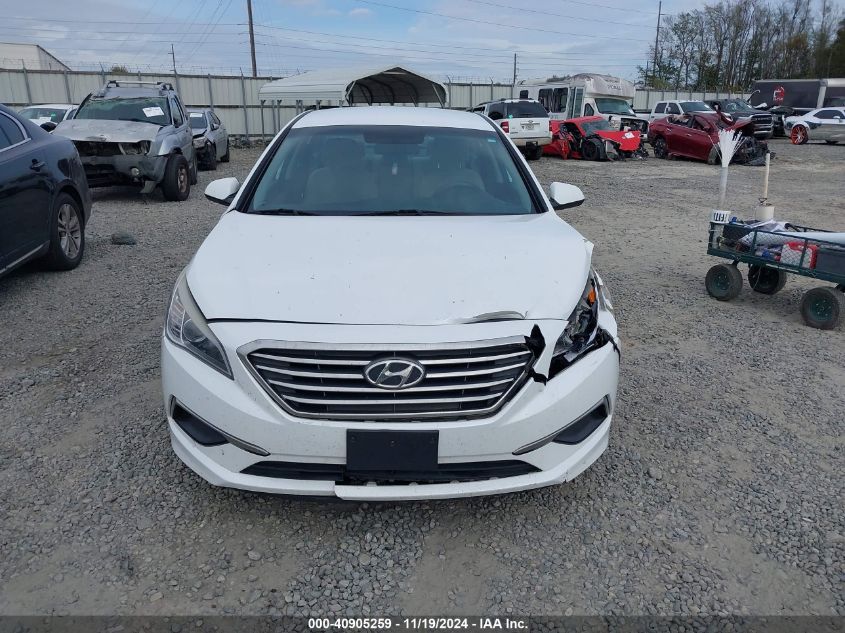 2017 Hyundai Sonata VIN: 5NPE24AF7HH445862 Lot: 40905259