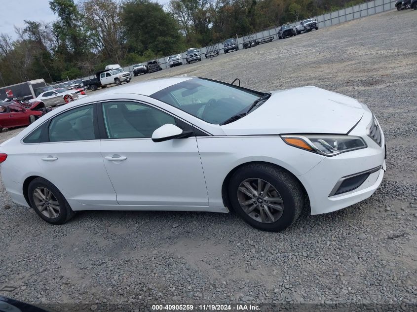 2017 Hyundai Sonata VIN: 5NPE24AF7HH445862 Lot: 40905259