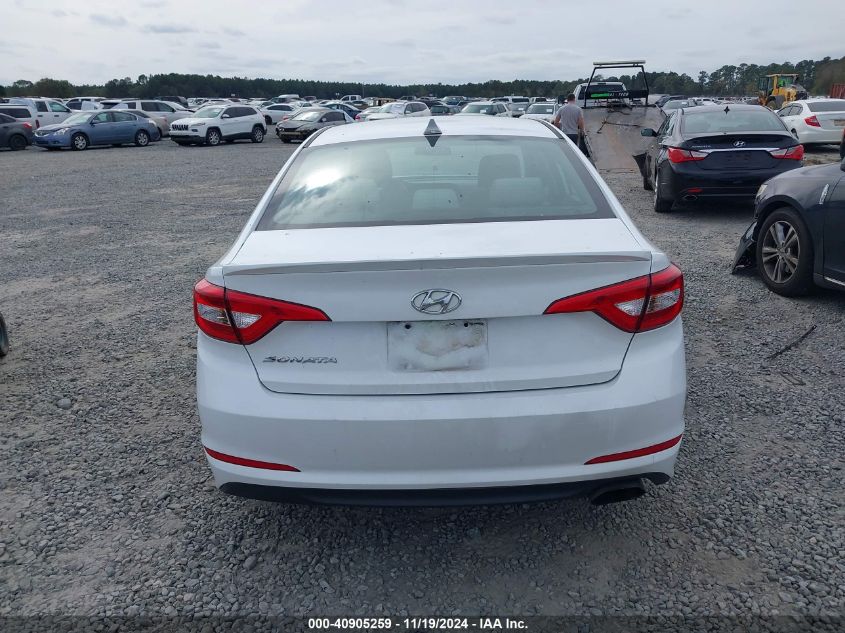 2017 Hyundai Sonata VIN: 5NPE24AF7HH445862 Lot: 40905259