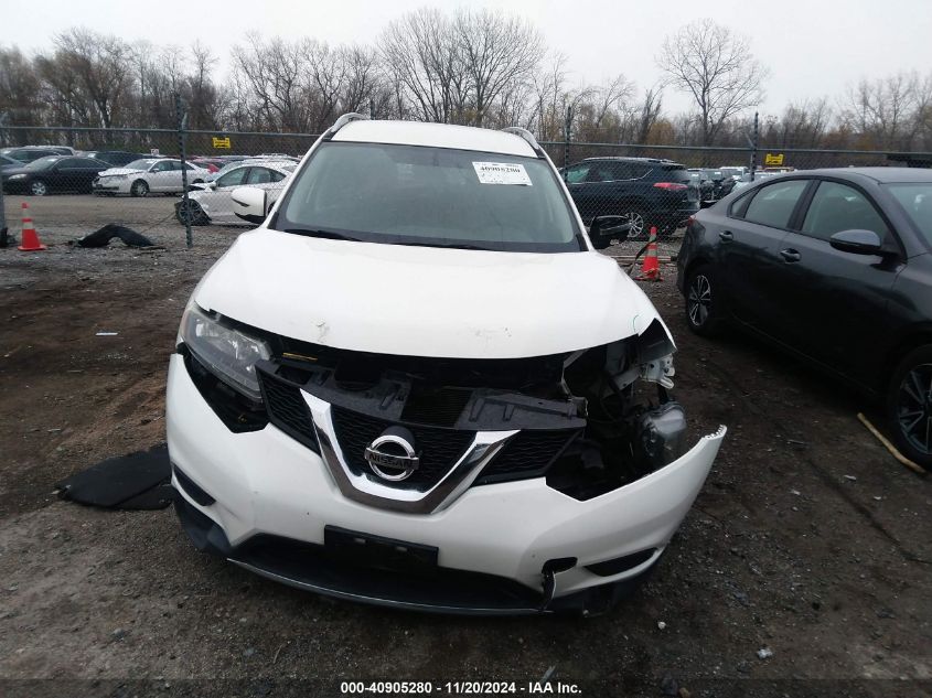 2016 Nissan Rogue S VIN: 5N1AT2MV4GC847346 Lot: 40905280