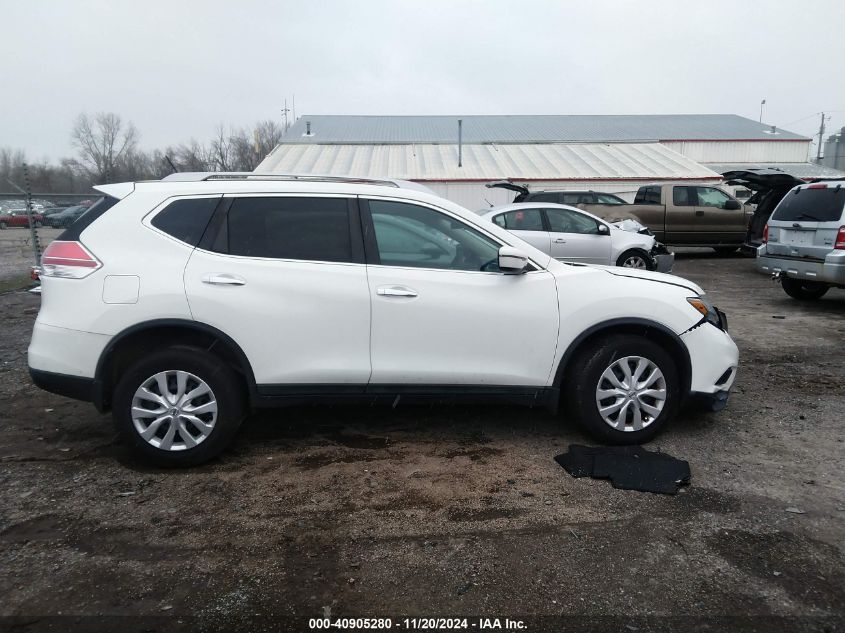 2016 Nissan Rogue S VIN: 5N1AT2MV4GC847346 Lot: 40905280