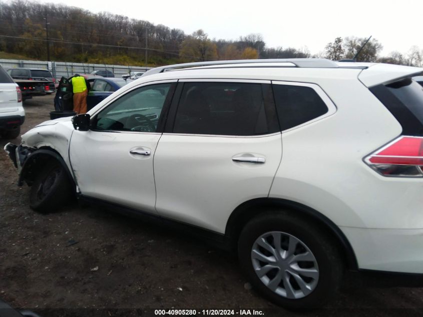 2016 Nissan Rogue S VIN: 5N1AT2MV4GC847346 Lot: 40905280