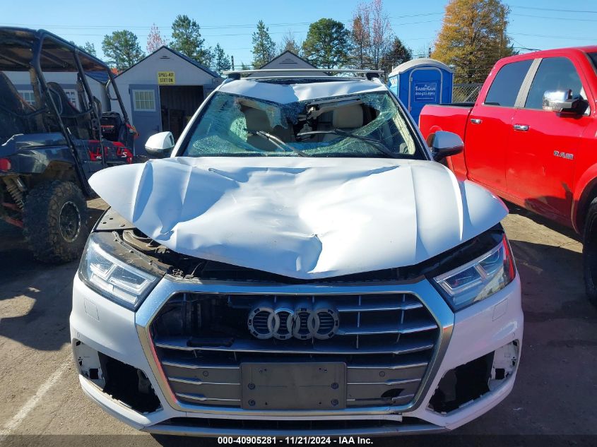 2018 Audi Q5 2.0T Premium/2.0T Tech Premium VIN: WA1BNAFY8J2062503 Lot: 40905281