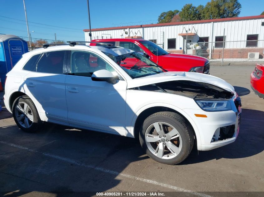 2018 Audi Q5 2.0T Premium/2.0T Tech Premium VIN: WA1BNAFY8J2062503 Lot: 40905281