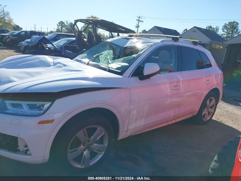 2018 Audi Q5 2.0T Premium/2.0T Tech Premium VIN: WA1BNAFY8J2062503 Lot: 40905281