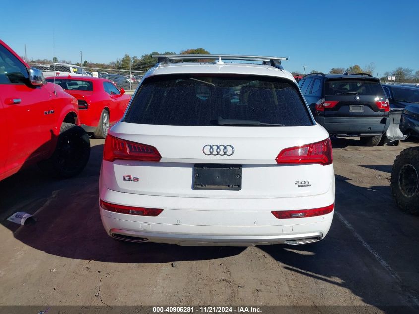 2018 Audi Q5 2.0T Premium/2.0T Tech Premium VIN: WA1BNAFY8J2062503 Lot: 40905281