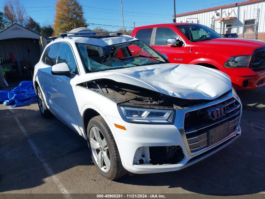 2018 Audi Q5 2.0T Premium/2.0T Tech Premium VIN: WA1BNAFY8J2062503 Lot: 40905281